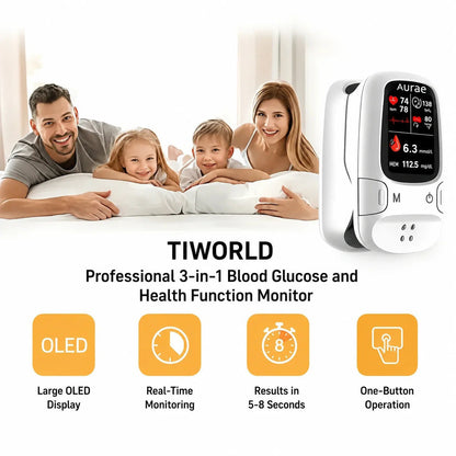 Aurae™ Introduces the newly launched non-invasive smart blood glucose meter🔥