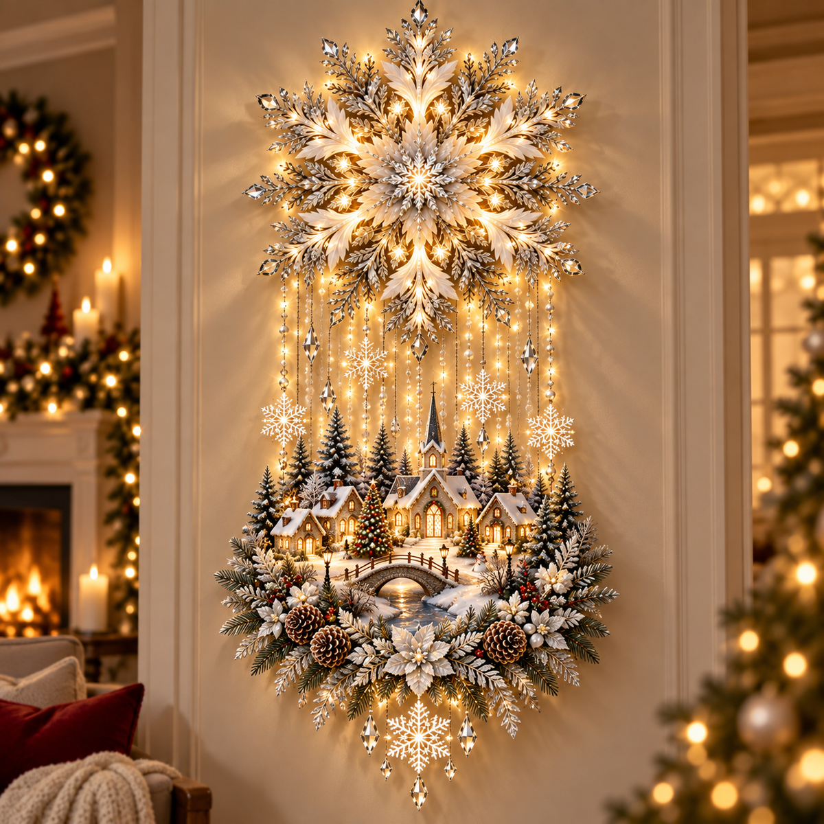 ✨Christmas Magic Glow Garden Light – ⭐Light Up Your Holiday Wonderland🎄