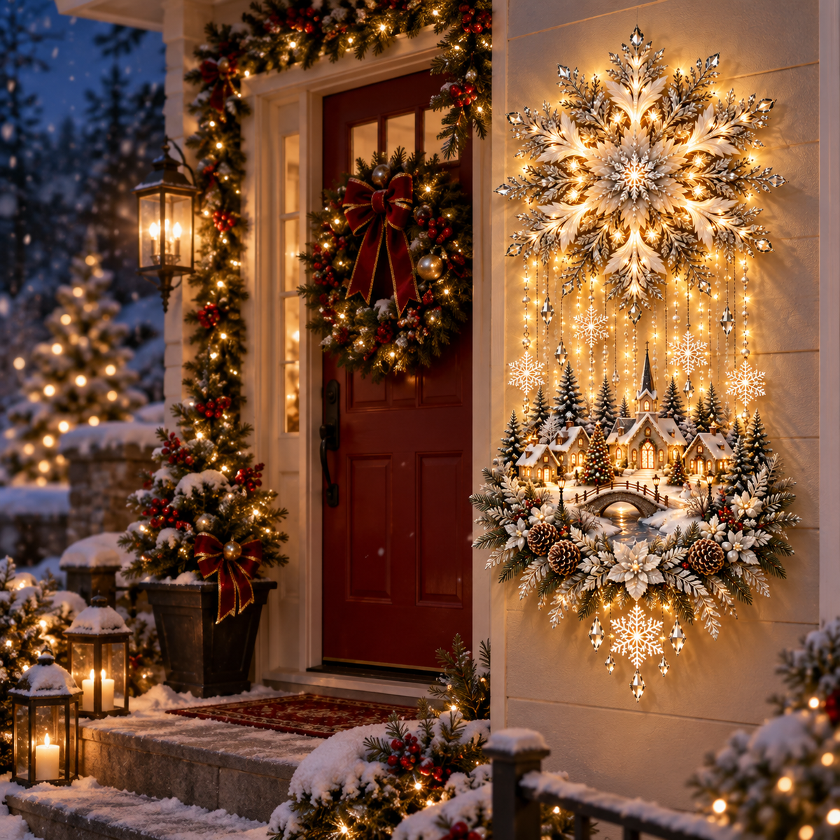 ✨Christmas Magic Glow Garden Light – ⭐Light Up Your Holiday Wonderland🎄