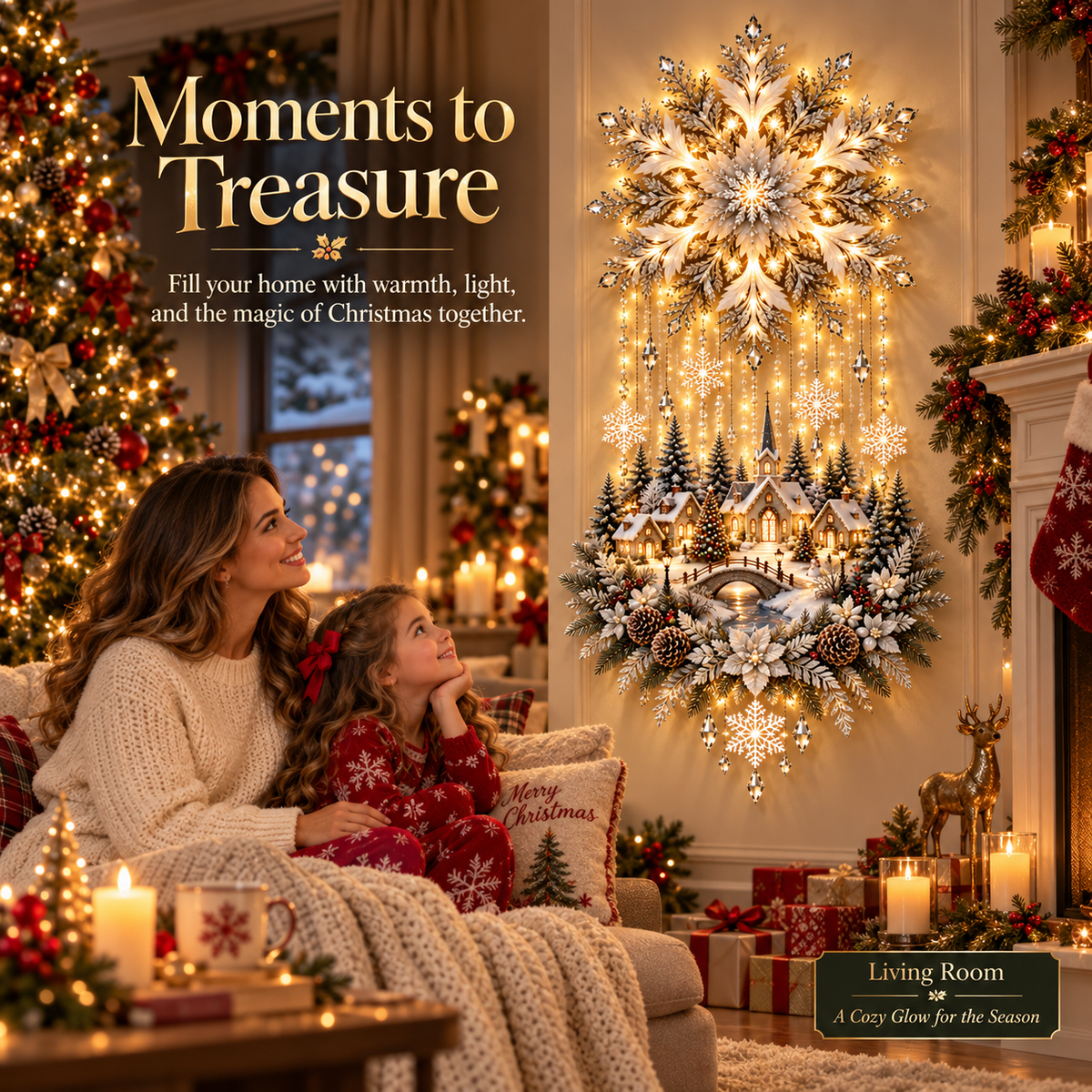 ✨Christmas Magic Glow Garden Light – ⭐Light Up Your Holiday Wonderland🎄